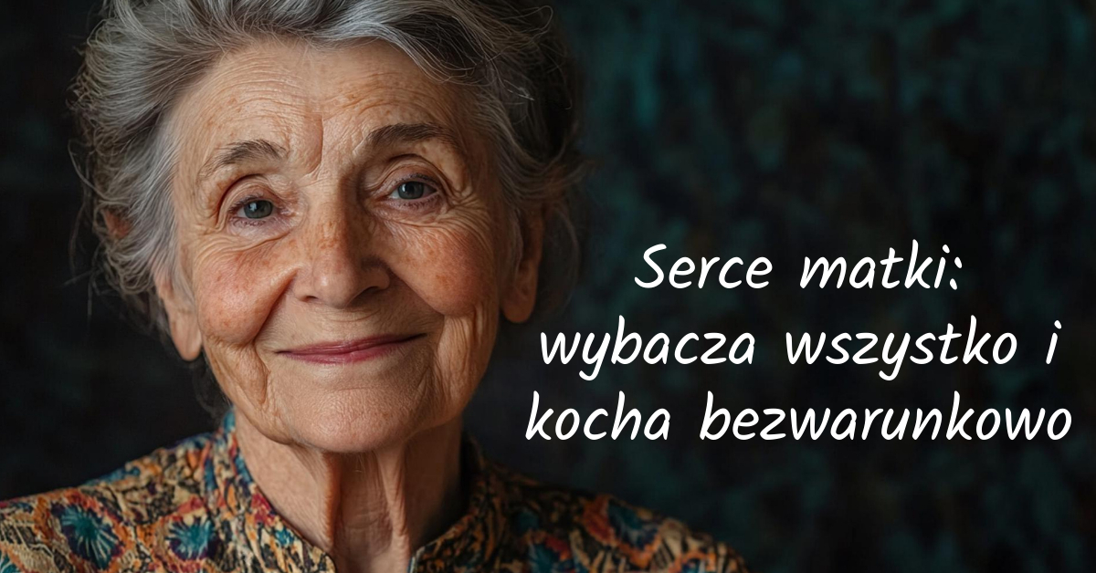 Serce matki: wybacza wszystko i kocha bezwarunkowo