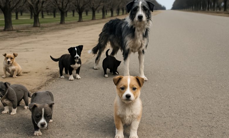 Ta porzucona rodzina podbiegła do najbliższego samochodu, jakby błagając o ratunek 💔 Ta porzucona rodzina podbiegła do najbliższego samochodu, jakby błagając o ratunek 💔