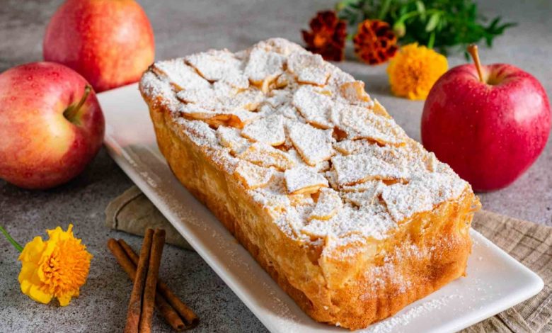 Dużo jabłek, mało ciasta. Francuskie niewidzialne ciasto jabłkowe Dużo jabłek, mało ciasta. Francuskie niewidzialne ciasto jabłkowe