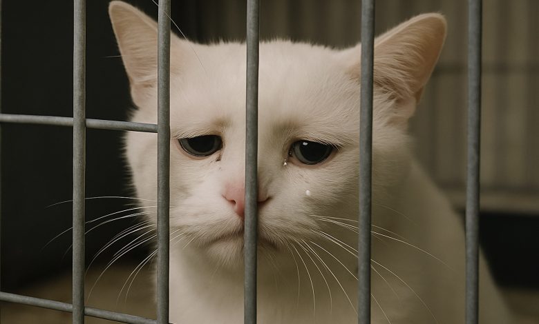 Wypadek… Rodziców już nie ma. Dziewczynkę zabrały służby opiekuńcze. A kot trafił do schroniska. Cały czas płakał i nie mógł się uspokoić Wypadek… Rodziców już nie ma. Dziewczynkę zabrały służby opiekuńcze. A kot trafił do schroniska. Cały czas płakał i nie mógł się uspokoić