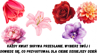 Wybierz kwiat — i dowiedz się, co przyniesie ci dzisiejszy dzień