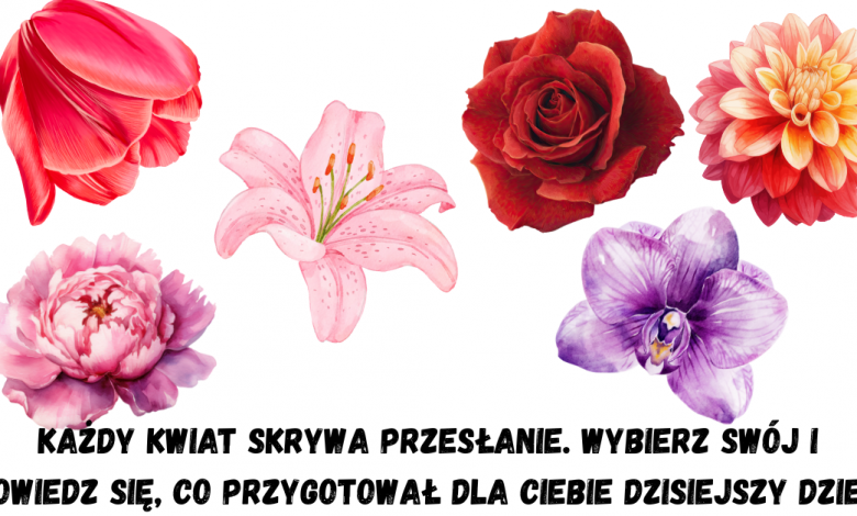 Wybierz kwiat — i dowiedz się, co przyniesie ci dzisiejszy dzień Wybierz kwiat — i dowiedz się, co przyniesie ci dzisiejszy dzień