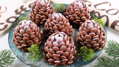 Ciasteczka „Szyszki”. Piękny świąteczny deser. Łatwe do przygotowania i efektowne