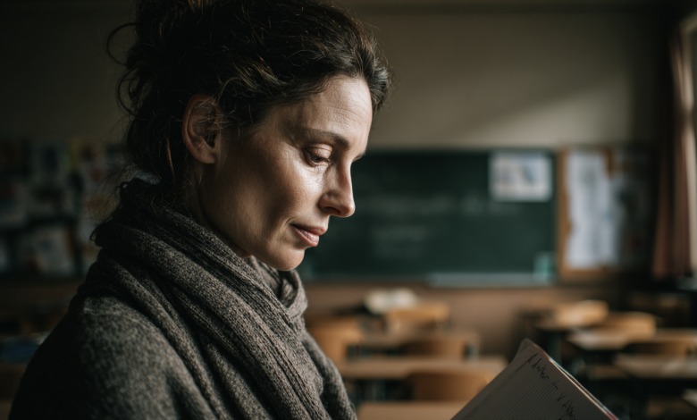 Po zebraniu rodziców nauczycielka zatrzymała mnie. Milcząco otworzyła zeszyt córki na ostatniej stronie, zobaczyłam napis jej pismem, przeczytałam pierwszy wers. Ręce zaczęły mi drżeć. Tam było napisane: “Mama nie wie, że tata każdej nocy…”