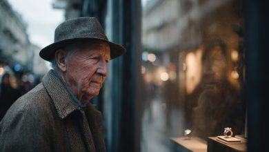 Starszy człowiek codziennie przychodził do wystawy sklepu jubilerskiego i stał 15 minut przed jednym pierścionkiem, aż pewnego dnia właściciel postanowił dowiedzieć się dlaczego i usłyszał historię, która ścisnęła za serce…