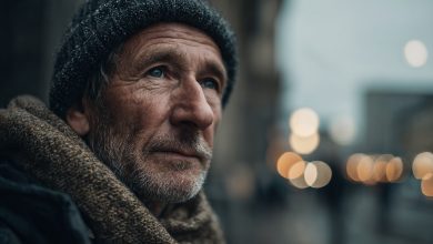 Karmiłam bezdomnego mężczyznę przy metrze każdego dnia. Rok temu zniknął. A wczoraj zadzwonili do mnie z kancelarii notarialnej z pytaniem: „Czy znała pani mężczyznę o imieniu Tomasz?” Okazało się, że ten “bezdomny” był…