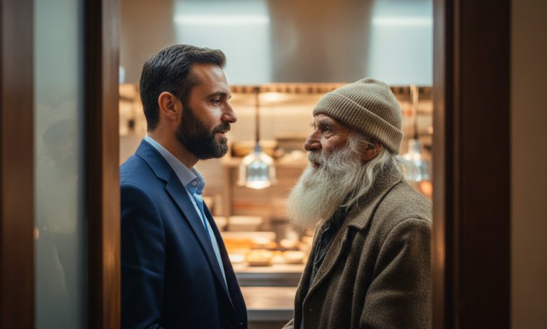 Właściciel restauracji skarcił dwunastoletniego syna za to, że nakarmił bezdomnego. Chłopiec dał ojcu lekcję na całe życie