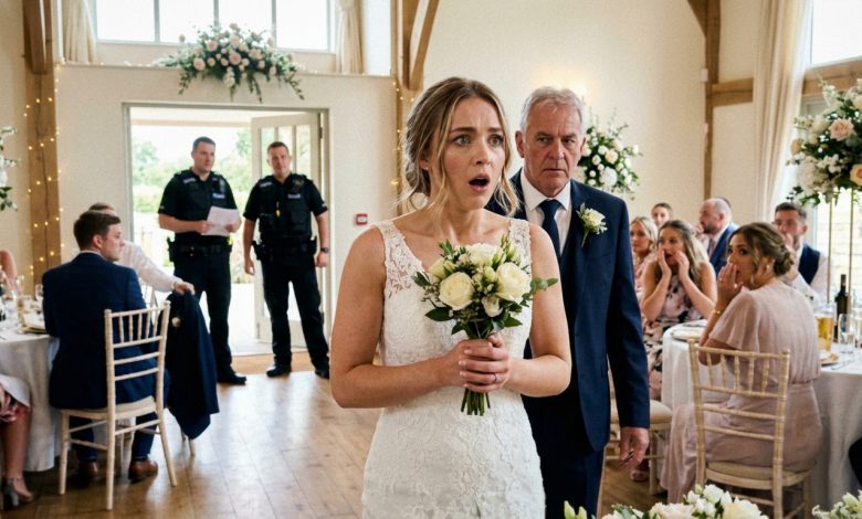 Pan młody nie przyszedł na ślub — zamiast niego do sali weszli policjanci
