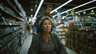 Bezczelna klientka z pełnym wózkiem wyprzedziła moją mamę na wózku inwalidzkim przy kasie. To, co rozległo się przez megafon sklepowy, wprawiło cały sklep w zdumienie…