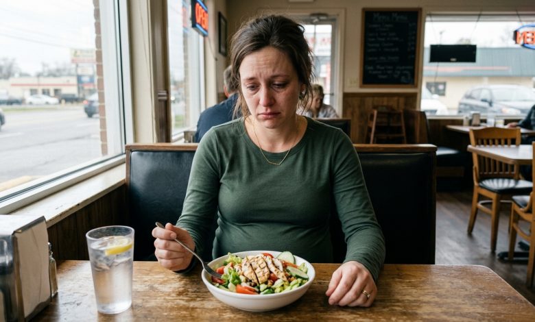 Byłam w ciąży z bliźniakami i nie jadłam przez prawie cały dzień… Ale to, co mój mąż powiedział w przydrożnej kawiarni, sprawiło, że cała sala zamilkła…