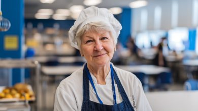 Klasowi od lat śmiali się z mojej babci ze szkolnej stołówki — do momentu, gdy moje przemówienie na zakończenie roku sprawiło, że cała sala zamilkła…