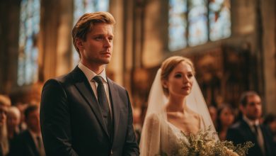 Pomogłem płaczącej kobiecie na lotnisku — dwa lata później weszła do kościoła podczas mojego ślubu