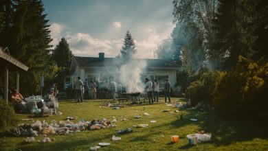 Sąsiad zorganizował imprezę na moim podwórku, podczas gdy byłam w delegacji, ale karma dopadła go szybciej, niż zdążył tego pożałować…