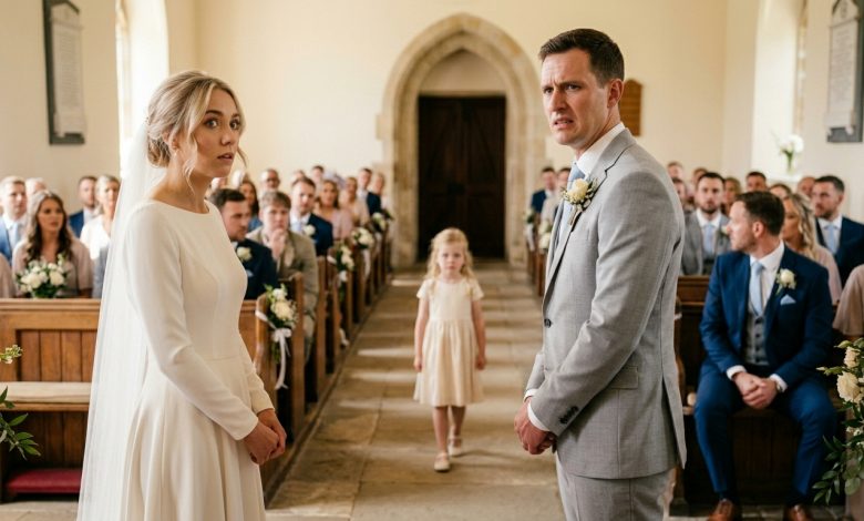 Podczas samego ślubu do sali weszła mała dziewczynka i skierowała się w stronę mojego narzeczonego