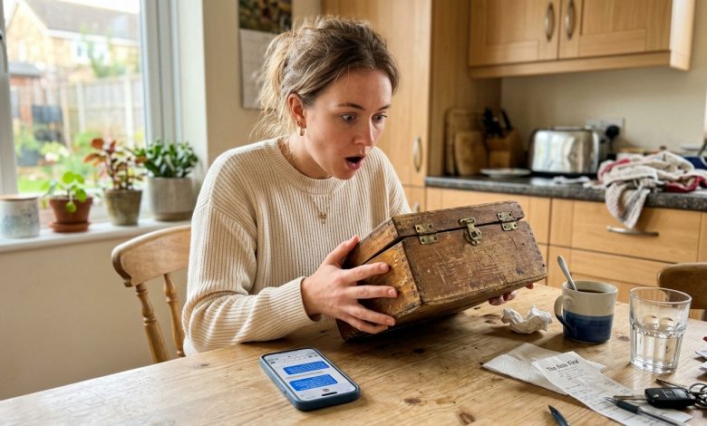 Kupiłam Stary Pudełko na Pchlim Targu – Tydzień Później Pewien Mężczyzna Oferował Mi ,000 za Nie