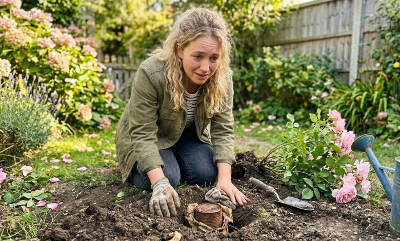 Rok po tym, jak odeszła babcia, dotrzymałem obietnicy i przeniosłem jej krzew róży — nie spodziewałem się, co było zakopane pod nim Rok po tym, jak odeszła babcia, dotrzymałem obietnicy i przeniosłem jej krzew róży — nie spodziewałem się, co było zakopane pod nim