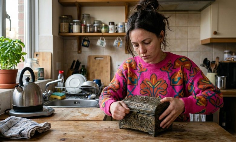 Kupiłam starą skrzynkę na pchlim targu za kilka monet, a tydzień później do moich drzwi pojawił się mężczyzna, gotów ją kupić za każdą cenę…