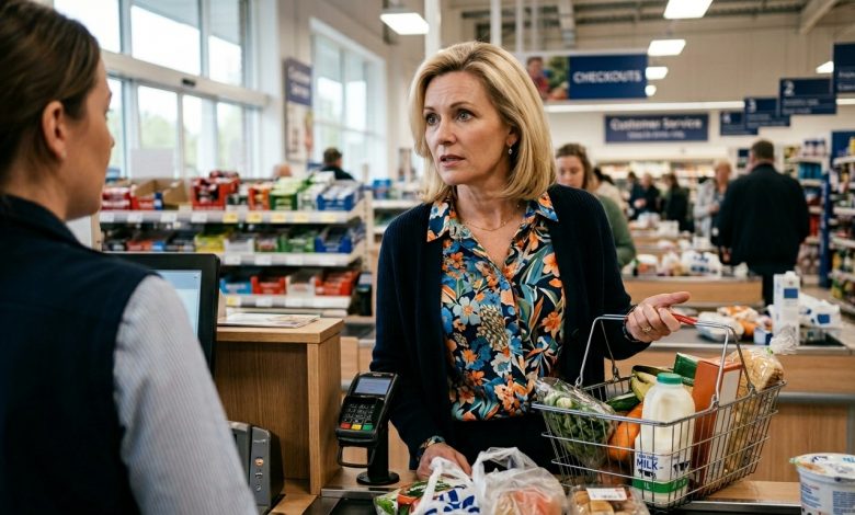 Kiedy podeszłam do kasy, kasjerka powiedziała: “Oh, mąż znowu z panią nie przyszedł? Był tu wczoraj z taką ładną blondynką.” Zamarłam — bo wczoraj miał pracować do późna.