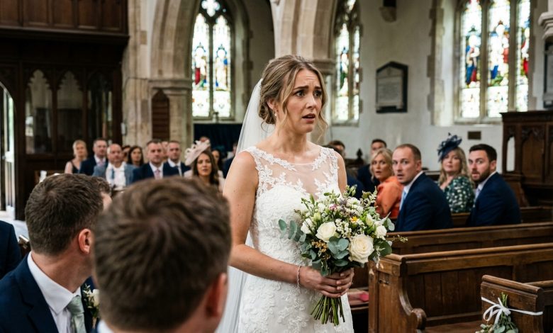 Podczas samego ślubu do sali weszła mała dziewczynka i skierowała się w stronę mojego narzeczonego