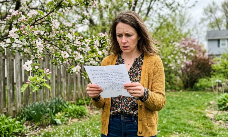 Sąsiad zmarł. Po pogrzebie otrzymałam od niego list — prosił, abym odkopała sekret, zagrzebany w ogródku czterdzieści lat temu