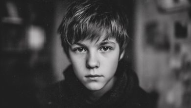 Nastolatek wskoczył do lodowatej rzeki, aby uratować psa — a rano przed jego domem zatrzymał się czarny SUV