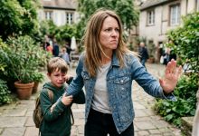 Mój syn ma autyzm. Kilka dni temu sąsiadka zatrzymała mnie na podwórku i, wskazując na mojego syna, zapytała: „A on jest normalny? Bo czasem dziwnie się zachowuje”. Mój syn stał obok. Ma 9 lat. Wszystko usłyszał i się rozpłakał. Spojrzałam na jego twarz,  odwróciłam się do sąsiadki i zrobiłam coś, co zapamiętał cały blok.