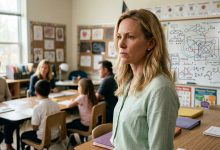 Na zebraniu rodzicielskim nauczycielka powiedziała o moim synu przy wszystkich rodzicach: „Takim dzieciom lepiej będzie w szkole specjalnej — tam będzie im łatwiej”. Mąż szarpnął mnie za rękę — „milcz”. Nie wytrzymałam i to, co powiedziałam tej nauczycielce, wprawiło w osłupienie całą klasę… Na zebraniu rodzicielskim nauczycielka powiedziała o moim synu przy wszystkich rodzicach: „Takim dzieciom lepiej będzie w szkole specjalnej — tam będzie im łatwiej”. Mąż szarpnął mnie za rękę — „milcz”. Nie wytrzymałam i to, co powiedziałam tej nauczycielce, wprawiło w osłupienie całą klasę…