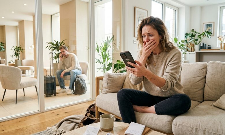 Opróżnił Moje Oszczędności i Uciekł — Potem Zadzwonił, Żebrzac z Holu Hotelowego