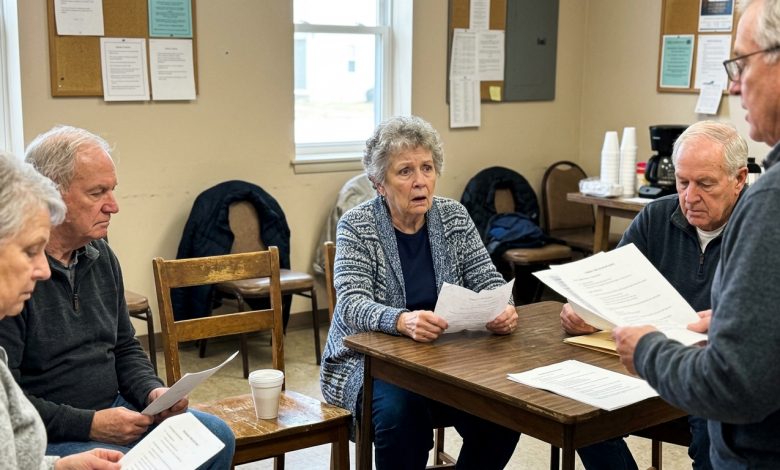 Sąsiadka, z którą piłam kawę co tydzień przez dziesięć lat, nagle przestała odpowiadać na pukanie do drzwi. Dowiedziałam się dlaczego na zebraniu mieszkańców.