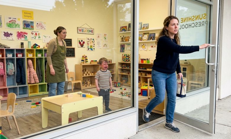 Mój Syn Codziennie Krzyczał rano, Błagając, Aby Nie iść Do Przedszkola — To, Co Zobaczyłem Przez Okno, Sprawiło, Że Otworzyłem Drzwi