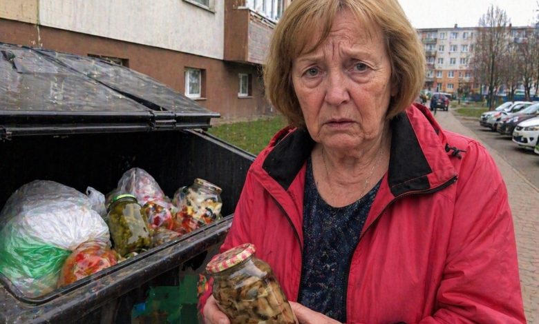 Mam 72 lata. I w miniona niedzielę znalazłam swoje słoiki z przetworami w śmietniku pod blokiem mojego syna…