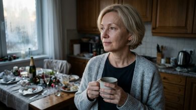 Nakryłam stół dla sześciu osób na Nowy Rok — o północy nikt nie przyszedł ani nie zadzwonił — pierwszego stycznia wymieniłam zamki, spakowałam rzeczy bliskich do worków i po raz pierwszy od trzydziestu lat postanowiłam postawić siebie na pierwszym miejscu.