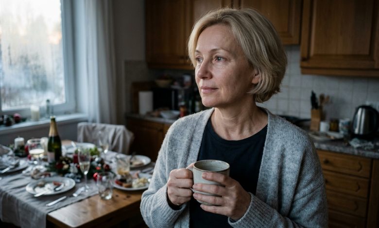 Nakryłam stół dla sześciu osób na Nowy Rok — o północy nikt nie przyszedł ani nie zadzwonił — pierwszego stycznia wymieniłam zamki, spakowałam rzeczy bliskich do worków i po raz pierwszy od trzydziestu lat postanowiłam postawić siebie na pierwszym miejscu.