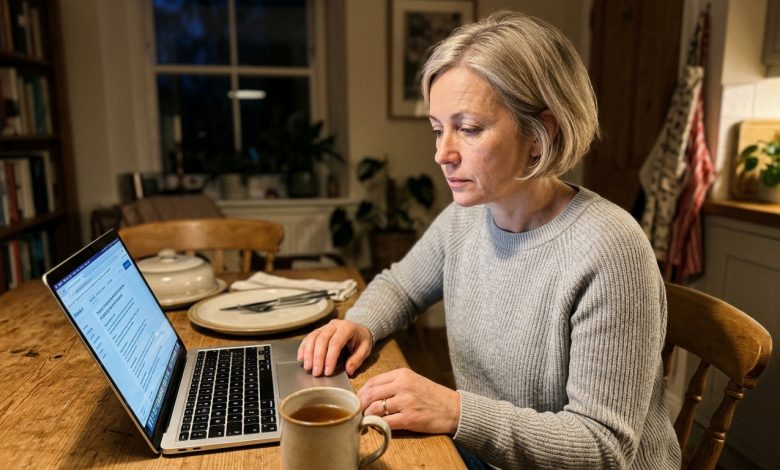 Przez piętnaście lat podawałam kolację punktualnie o siódmej — a w ten piątek po raz trzeci z rzędu przyszła wiadomość „spóźnię się” — przykryłam talerz pokrywką, usiadłam do komputera i zobaczyłam, co stoi za tymi spóźnieniami.